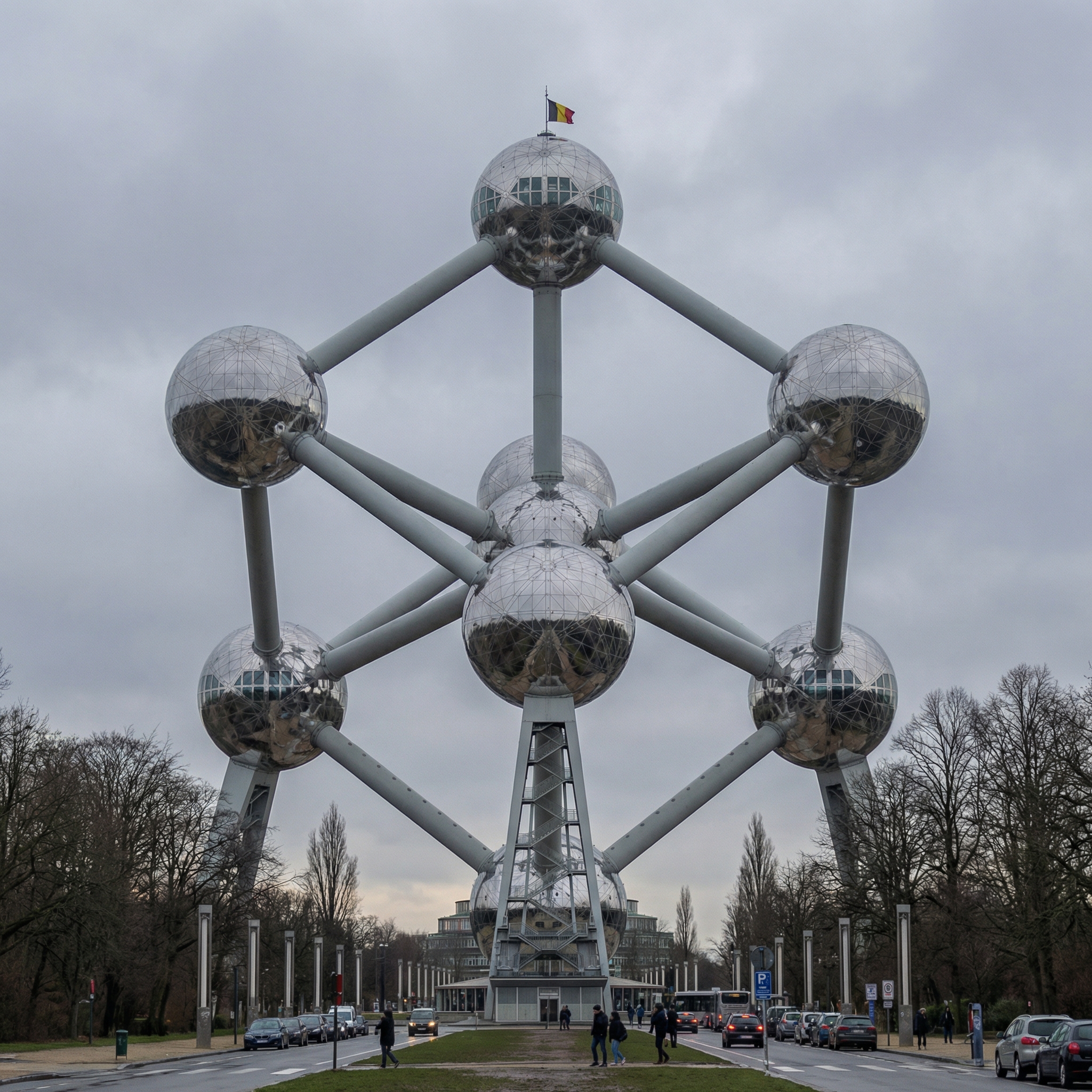 Atomium winter
